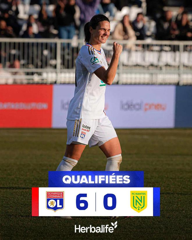 里昂主场战胜南特,继续保持不败 里昂主场战胜南特,继续保持不败