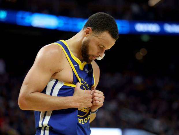 勇士再次惨败，库里心情沉重