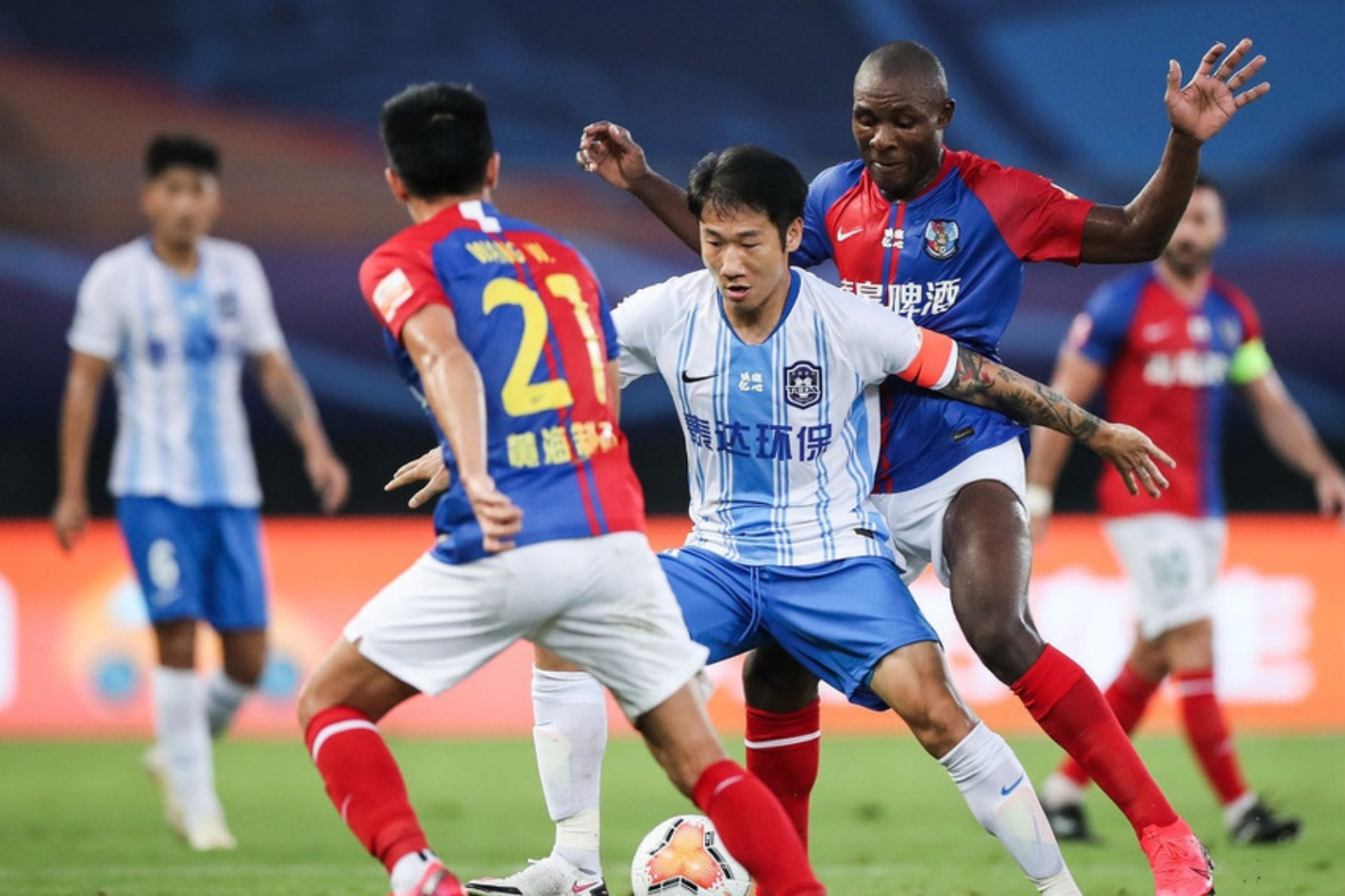 爱游戏官方入口-天津泰达客场挑战青岛黄海，争取积分