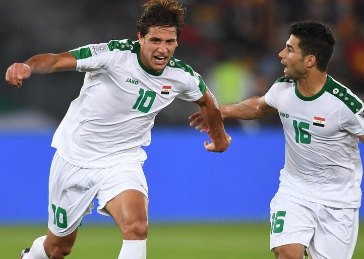 包含伊拉克球队喜迎胜利，晋级前程看好的词条